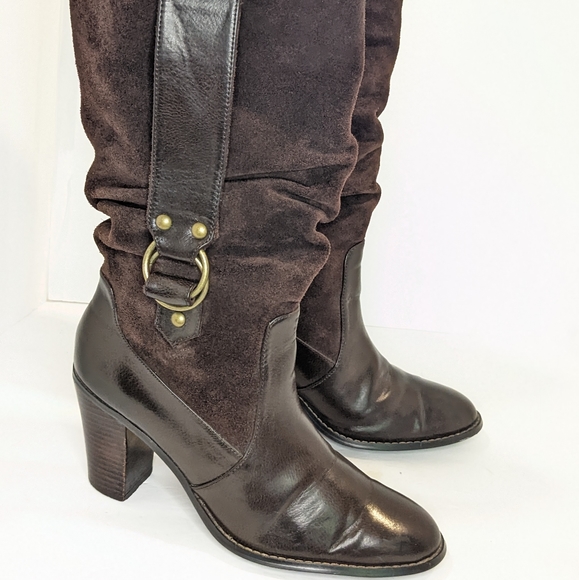 Rampage leather knee high boots - Picture 16 of 16